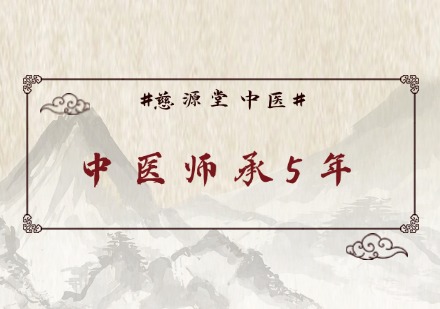 中医师承5年